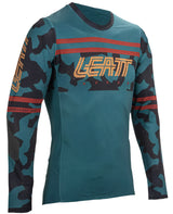 Leatt Gravity 4.0 MTB Jersey Teal FRONT