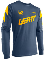 Leatt Core Long Shirt Navy FRONT