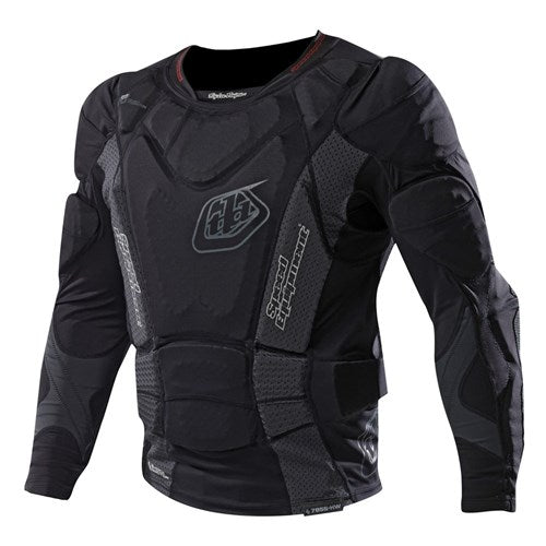 TLD 24.1 UPL 7855 UPPER BODY ARMOUR LS SHIRT - BLACK SIDE FRONT