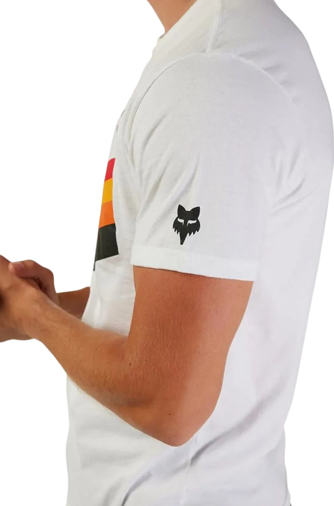 Fox PRO CIRCUIT Short Sleeve PREM TEE Optic White DETAILS