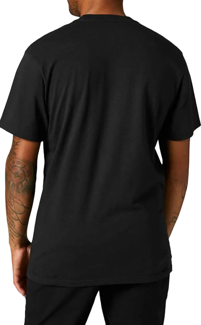 Fox HEAD SPLITTER Short Sleeve PREMIUM TEE Black BACK