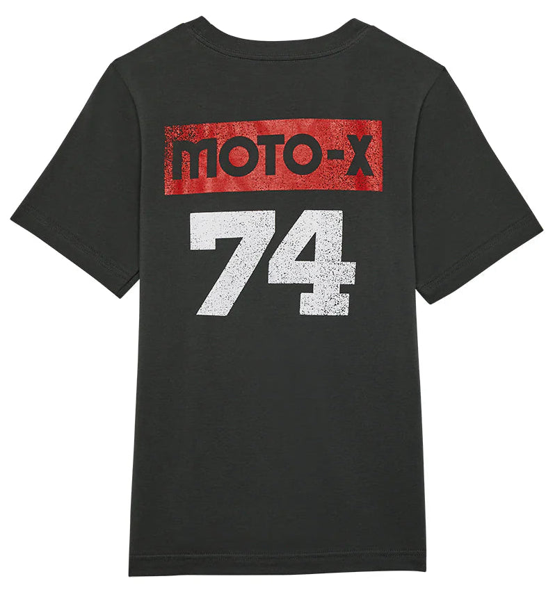 Fox Youth 74 Short Sleeve Tee Dark Shadow back 