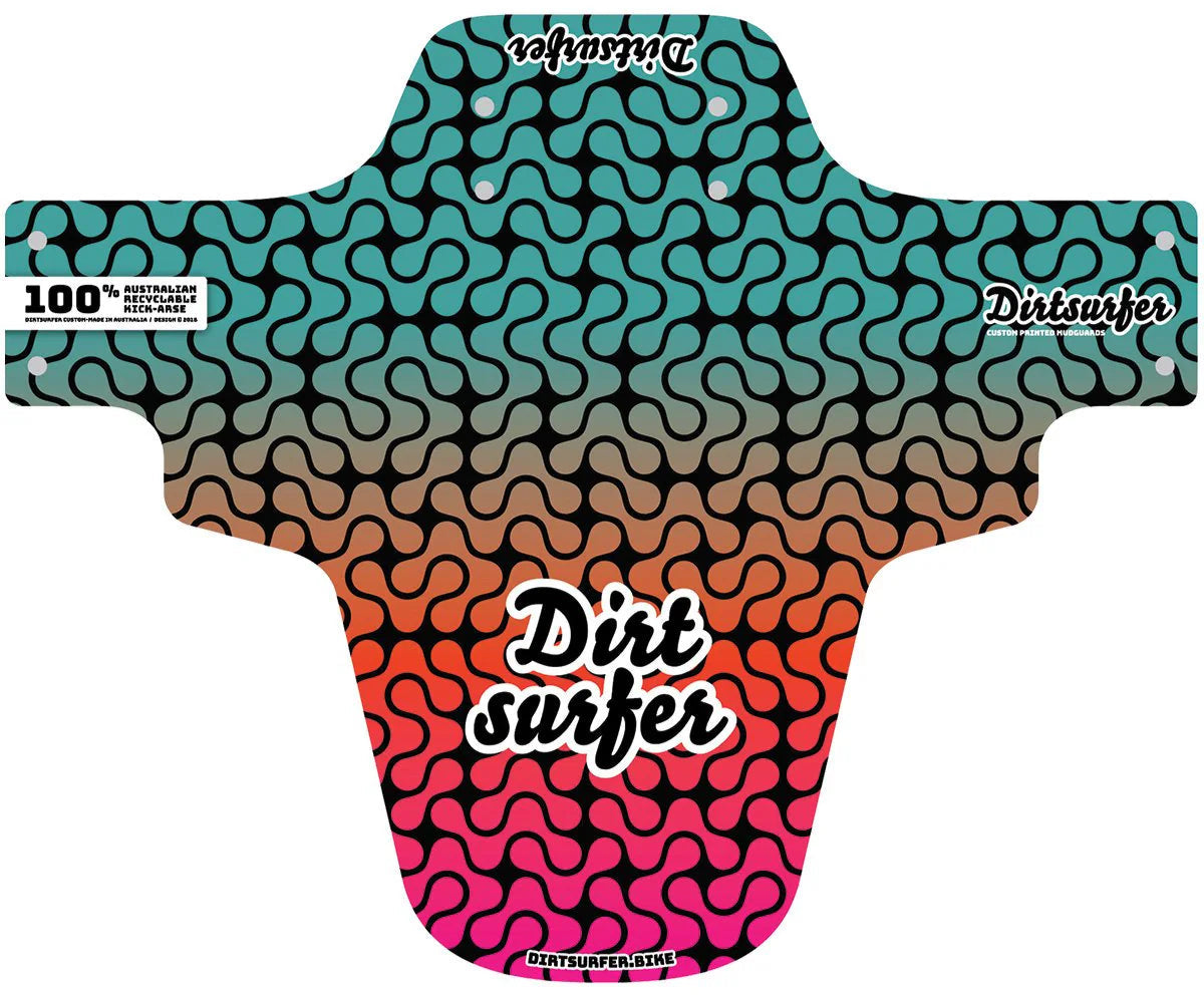 Dirtsurfer Mudguard - Lava Lamp RAMPED