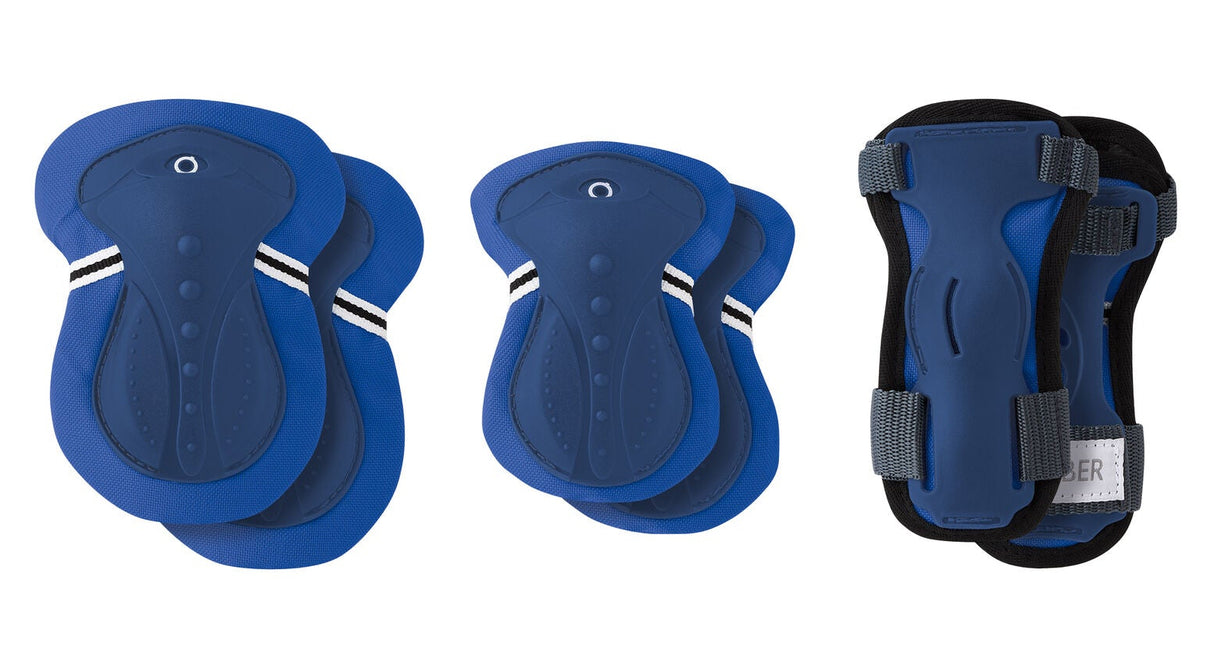 Globber Junior Protective Pad Set XXS Navy Blue for Ages 3-7
