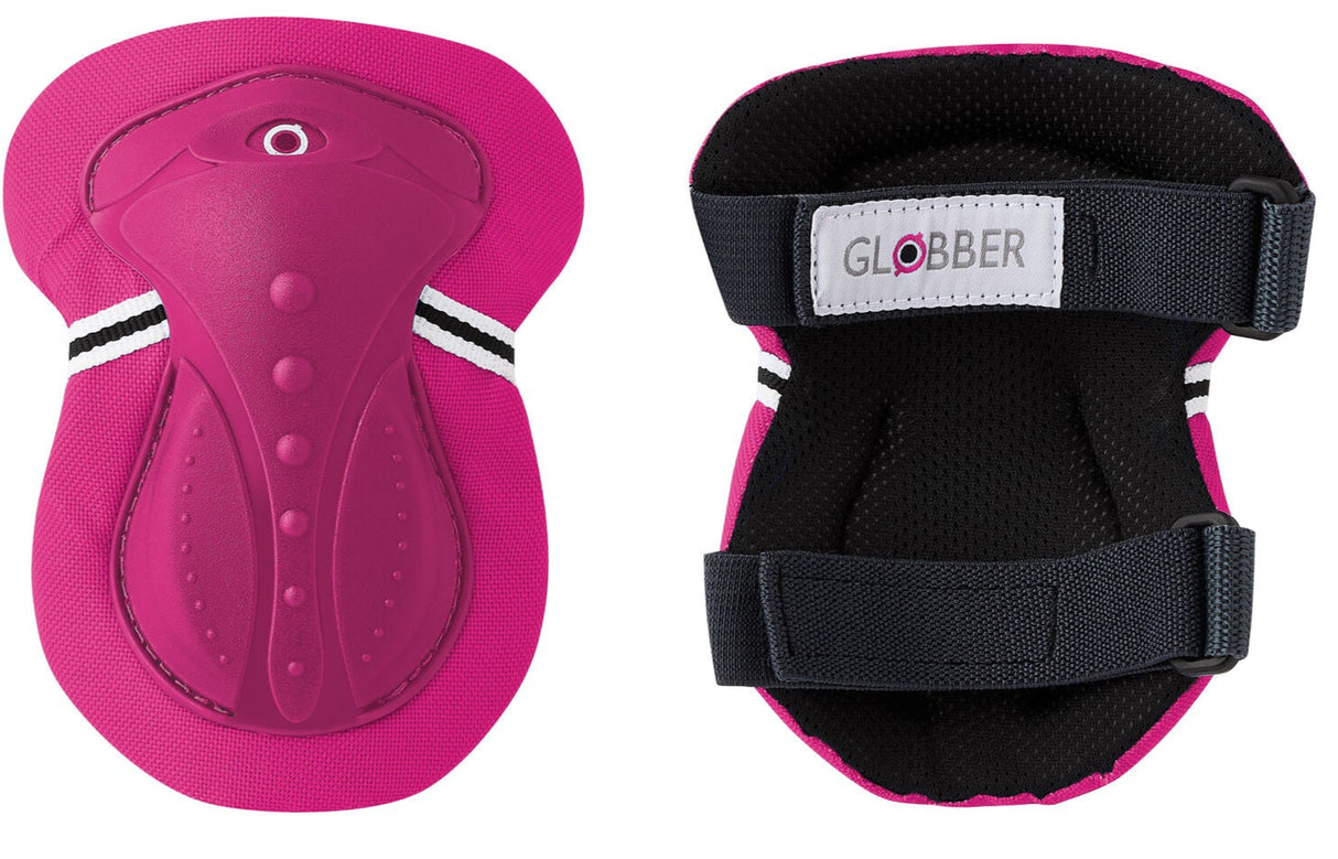 Globber Junior Protective Pad Set XXS Fuchsia Pink for Ages 3-7