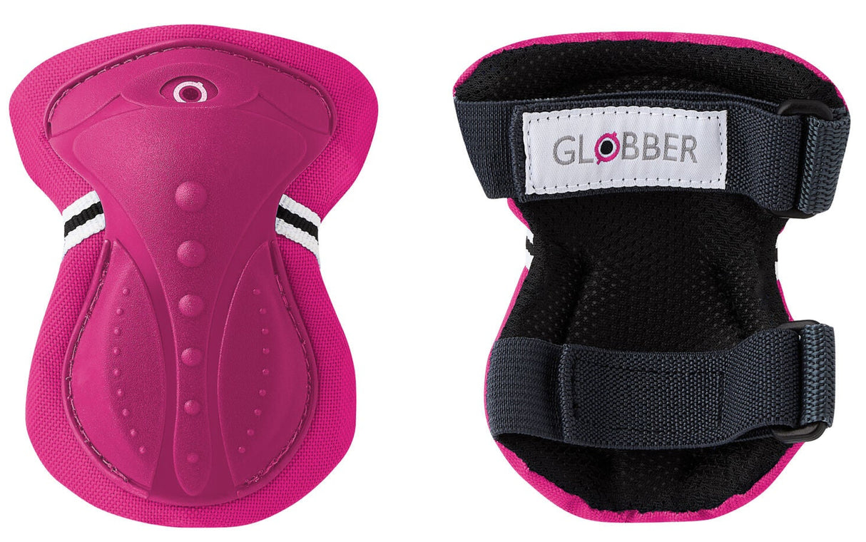 Globber Junior Protective Pad Set XXS Fuchsia Pink for Ages 3-7