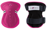 Globber Junior Protective Pad Set XXS Fuchsia Pink for Ages 3-7