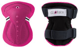 Globber Junior Protective Pad Set XS Fuchsia for Ages 6-10