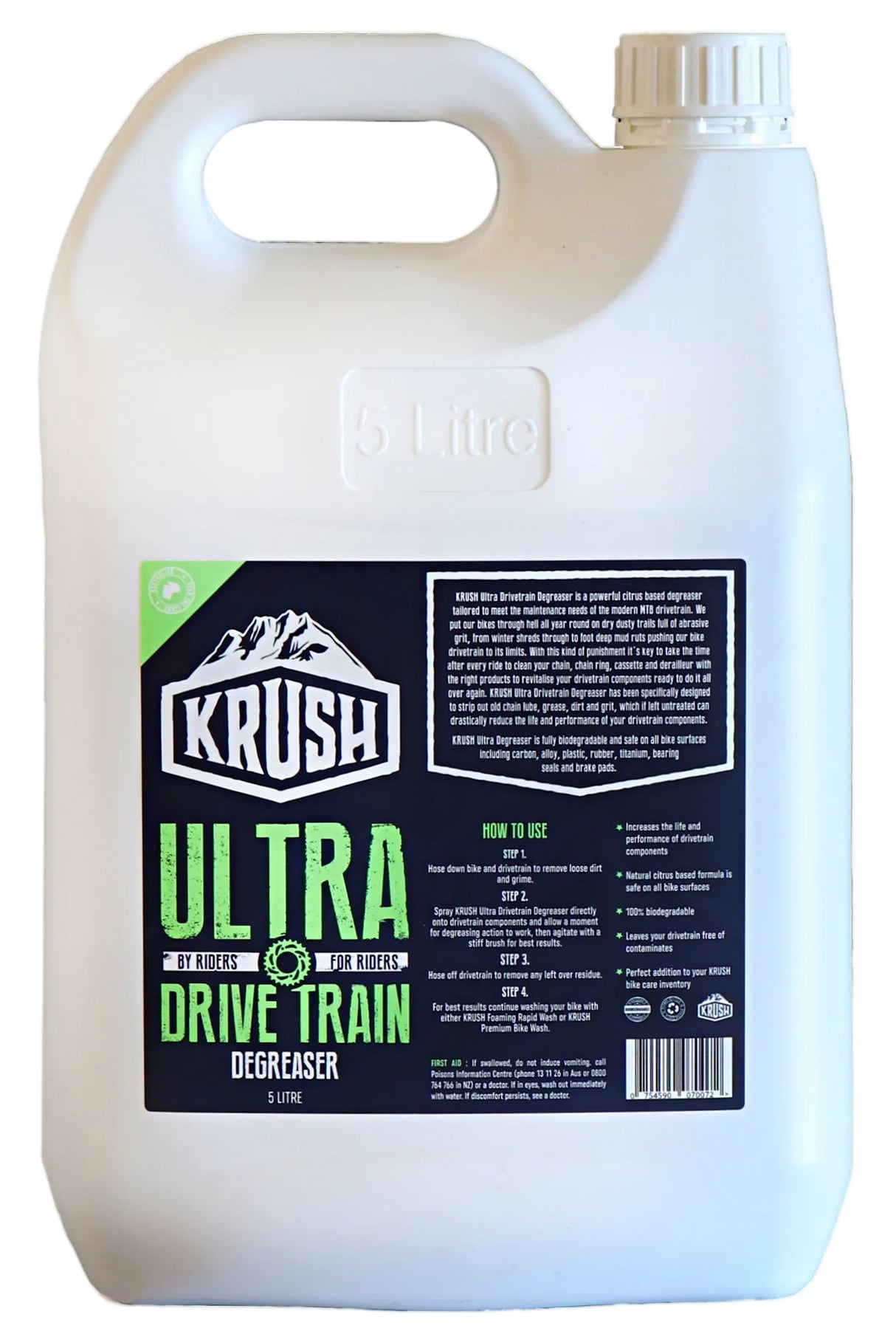 Krush Ultra Drivetrain 5L Degreaser
