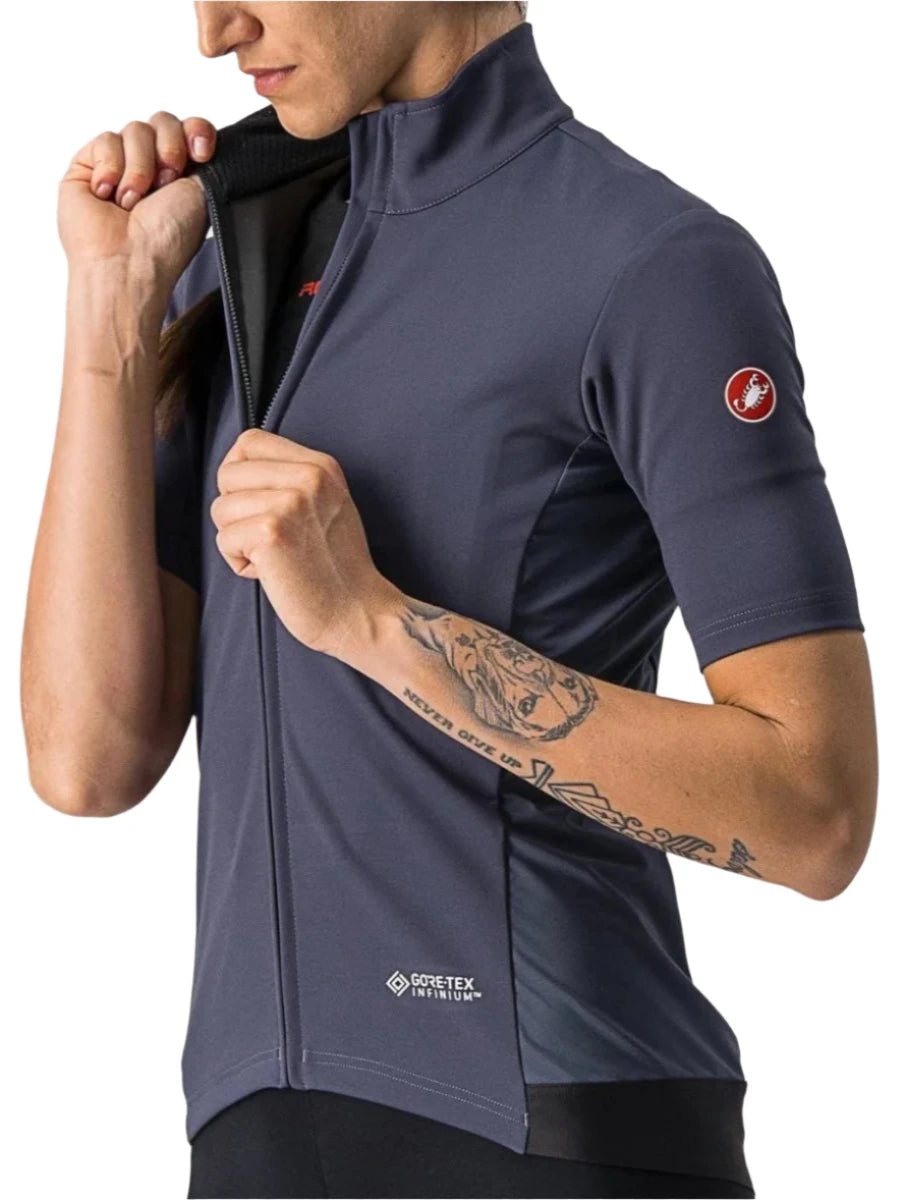 CASTELLI PERFETTO LIGHT ROS DARK STEEL BLUE ZIPPER