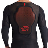 Troy Lee Designs STAGE GHOST D30 LS BASELAYER BLACK BACK