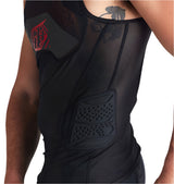 Troy Lee Designs STAGE GHOST D30 VEST BASELAYER BLACK SIDE DETAILS