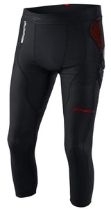 Troy Lee Designs STAGE GHOST D30 PANT BASELAYER BLACK FRONT