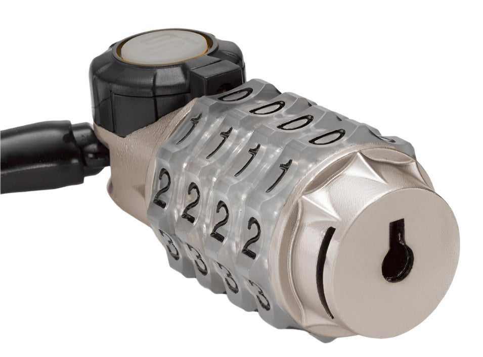 OnGuard OG Series 150cm x 8mm Cable Combo Glow Lock