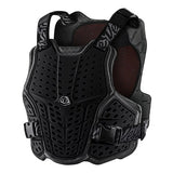 TROY LEE DESIGNS 24.1 ROCKFIGHT CE FLEX CHEST PROTECTOR - BLACK FRONT