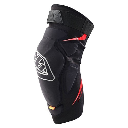 Troy Lee Desgins 26.1 Raid Knee Guards Solid Black