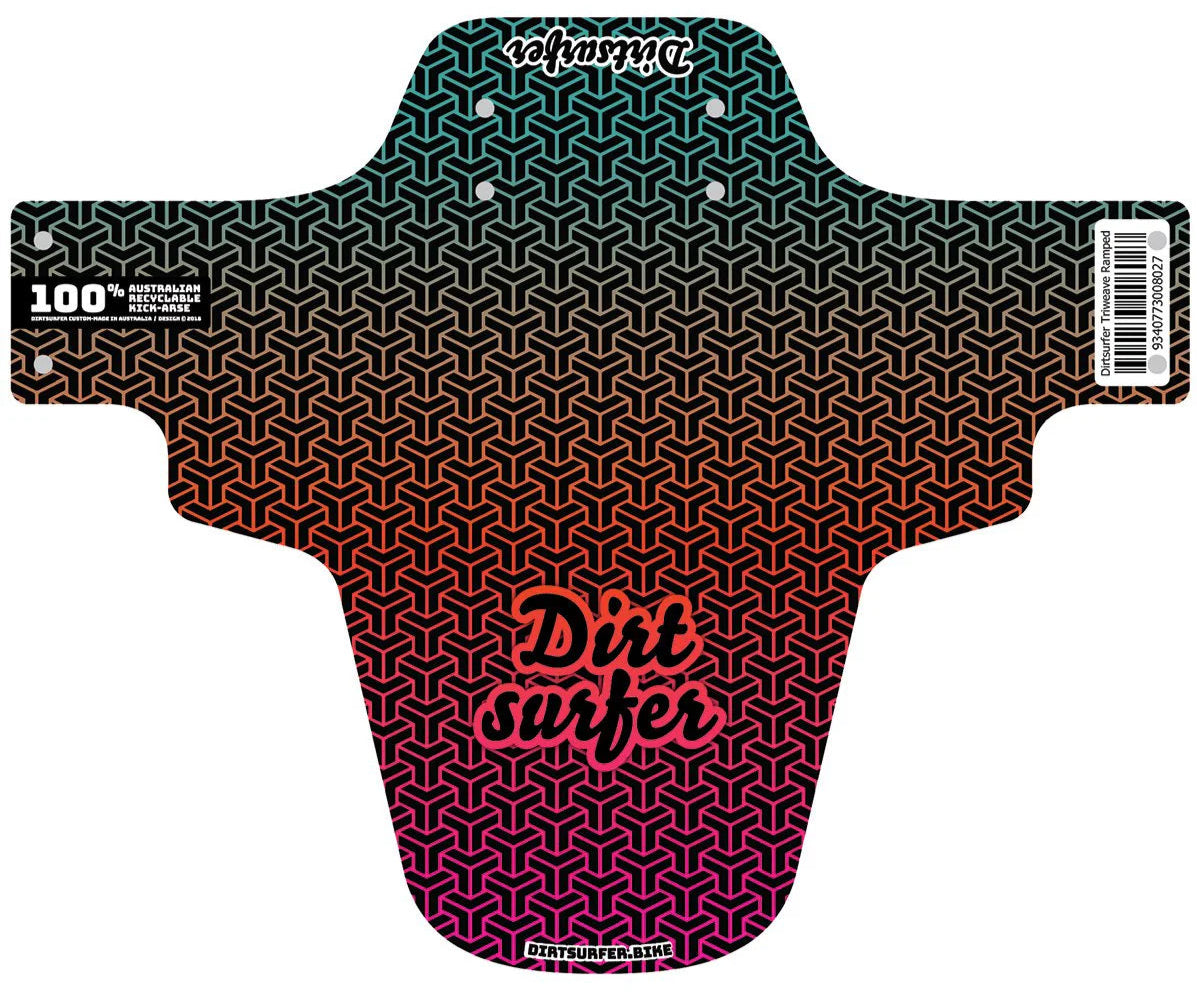 Dirtsurfer Mudguard - TRIWEAVE RAMPED