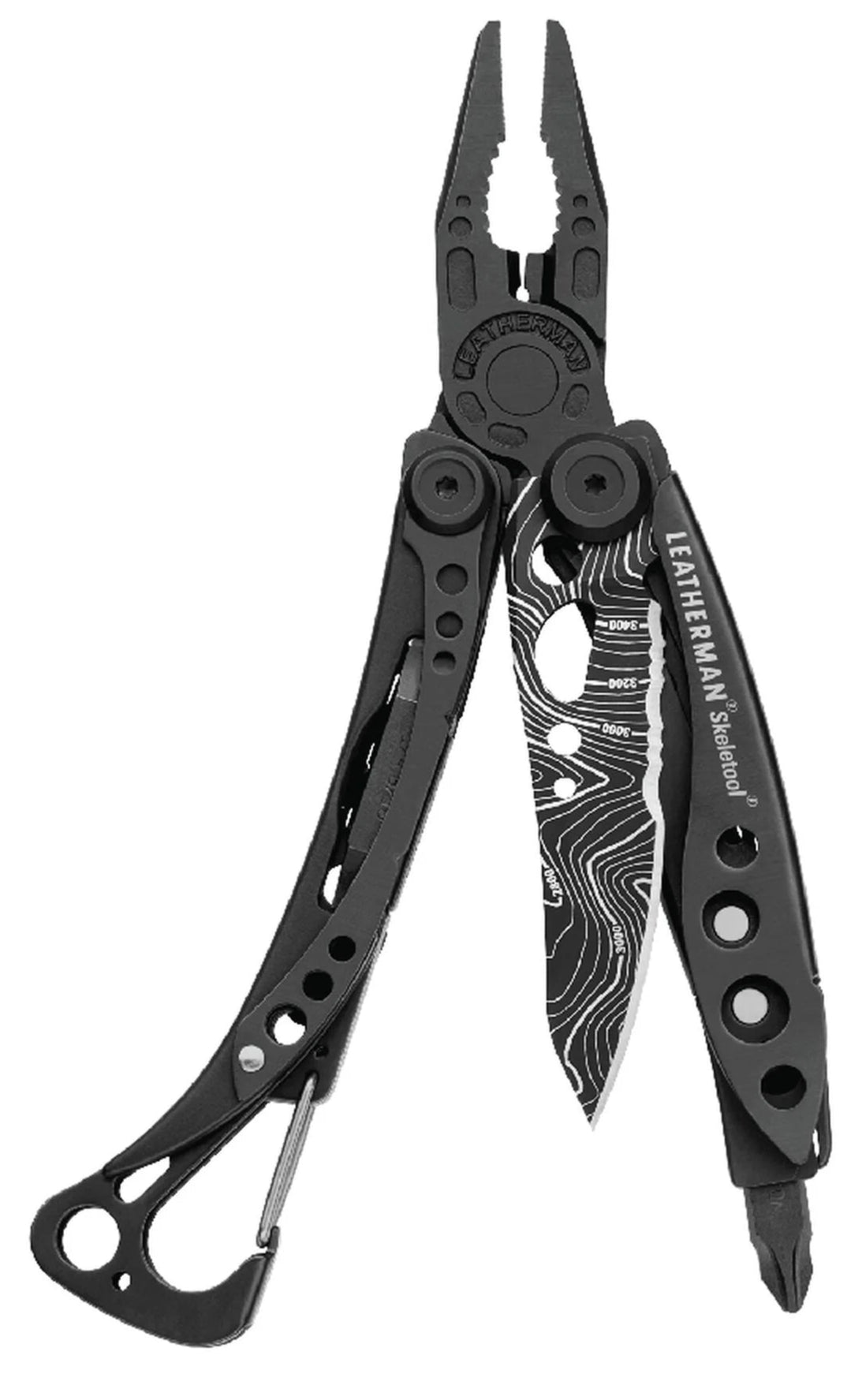 Leatherman Skeletool Black Topo Multitool
