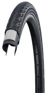 Schwalbe Delta Cruiser Plus 700 x 28C Puncture Guard Reflective E-25 Green Compound Tyre