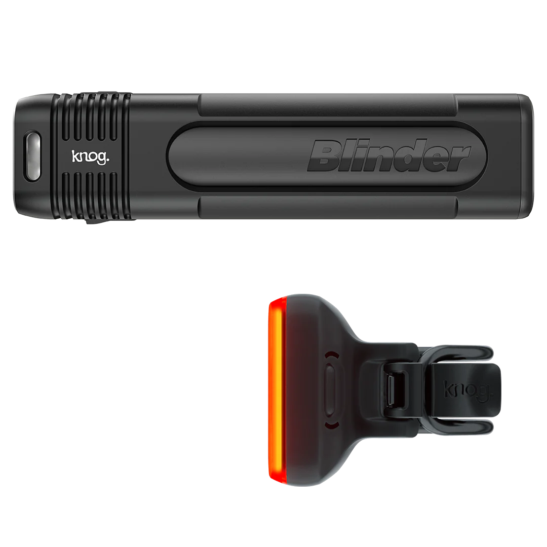 Knog Blinder 900 & Blinder Square Rear Bike Light Set