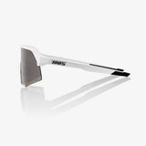 100 Percent Eyewear S3 - Matte White - HiPER Silver Mirror