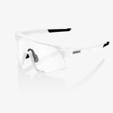 100 Percent Eyewear S3 - Matte White - HiPER Silver Mirror