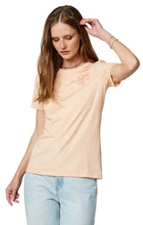 Fox TORERRO Short Sleeve TEE Light Pink FRONT FACING MODEL
