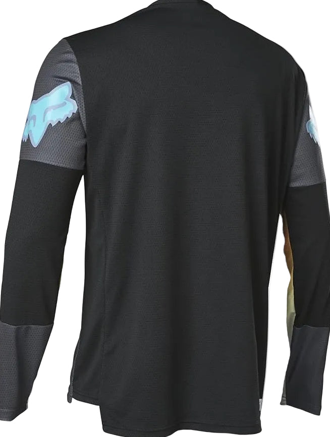 Fox DEFEND RS Long Sleeve JERSEY PARK Dark Shadow BACK