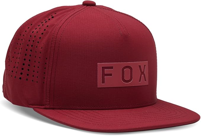 Fox WORDMARK TECH SB HAT One Size SCARLET RED