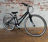 BYK E-620x9 9 Speed Kids Bike Black/Sky Blue (Low-Step Top Tube Frame)