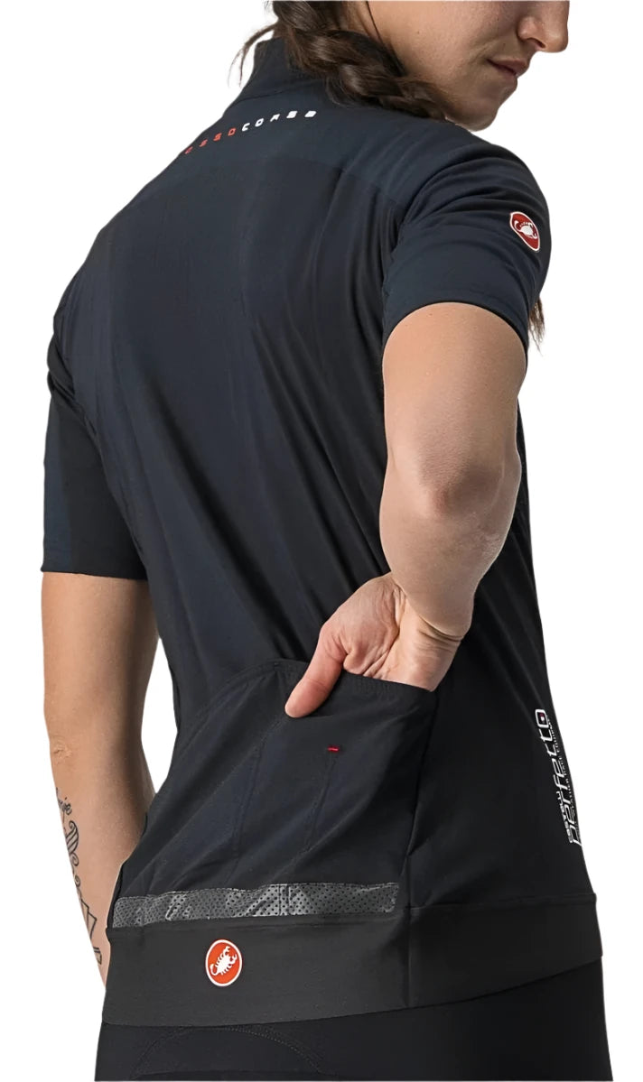 CASTELLI PERFETTO LIGHT ROS LIGHT BLACK BACK POCKET