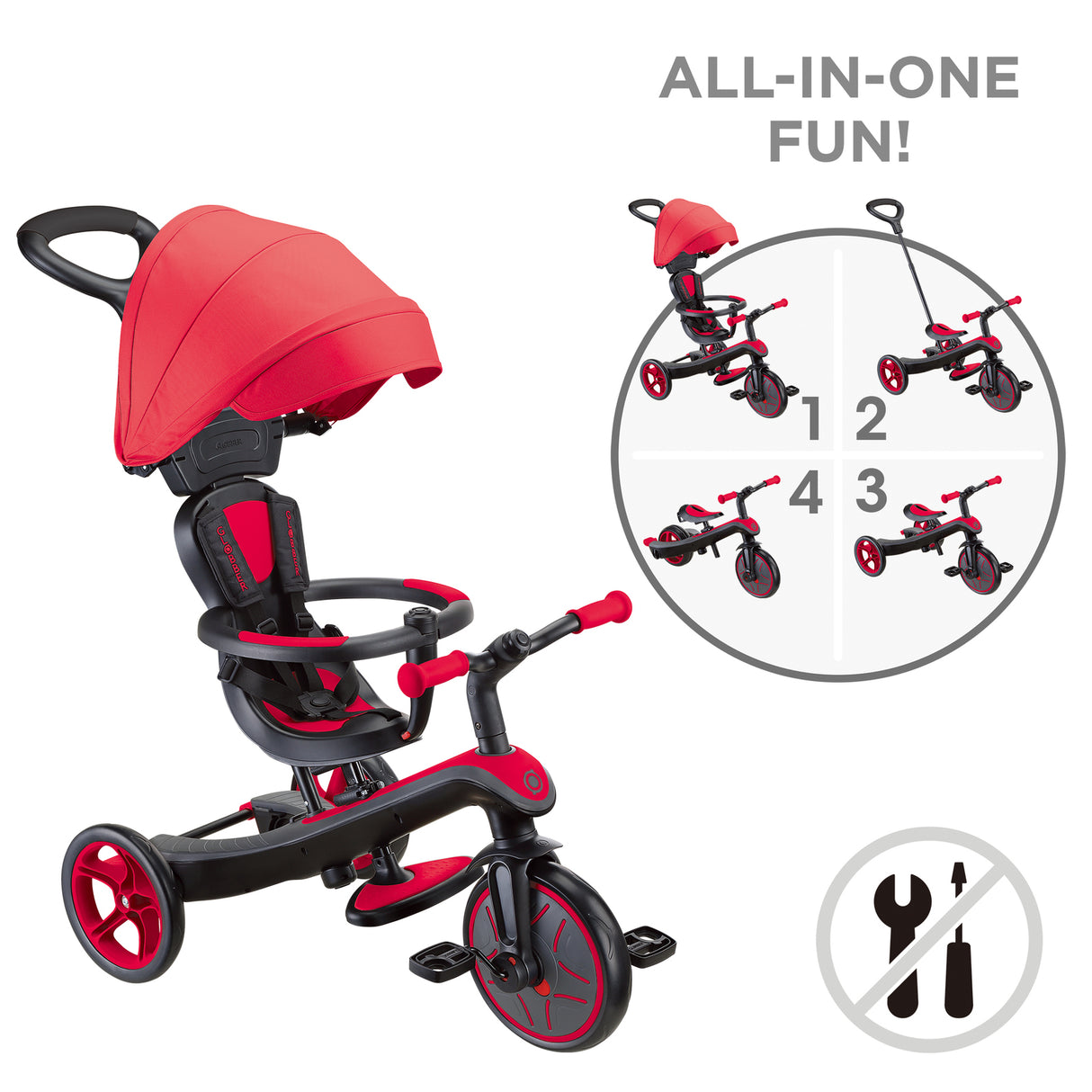Globber Explorer 4in1 Trike