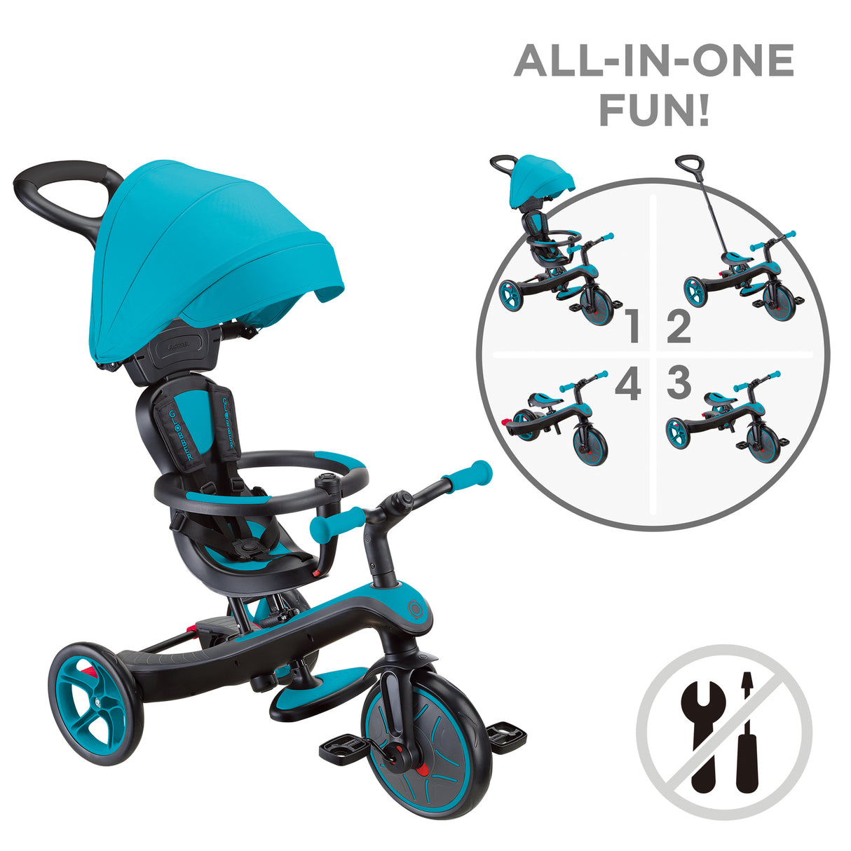 Globber Explorer 4in1 Trike