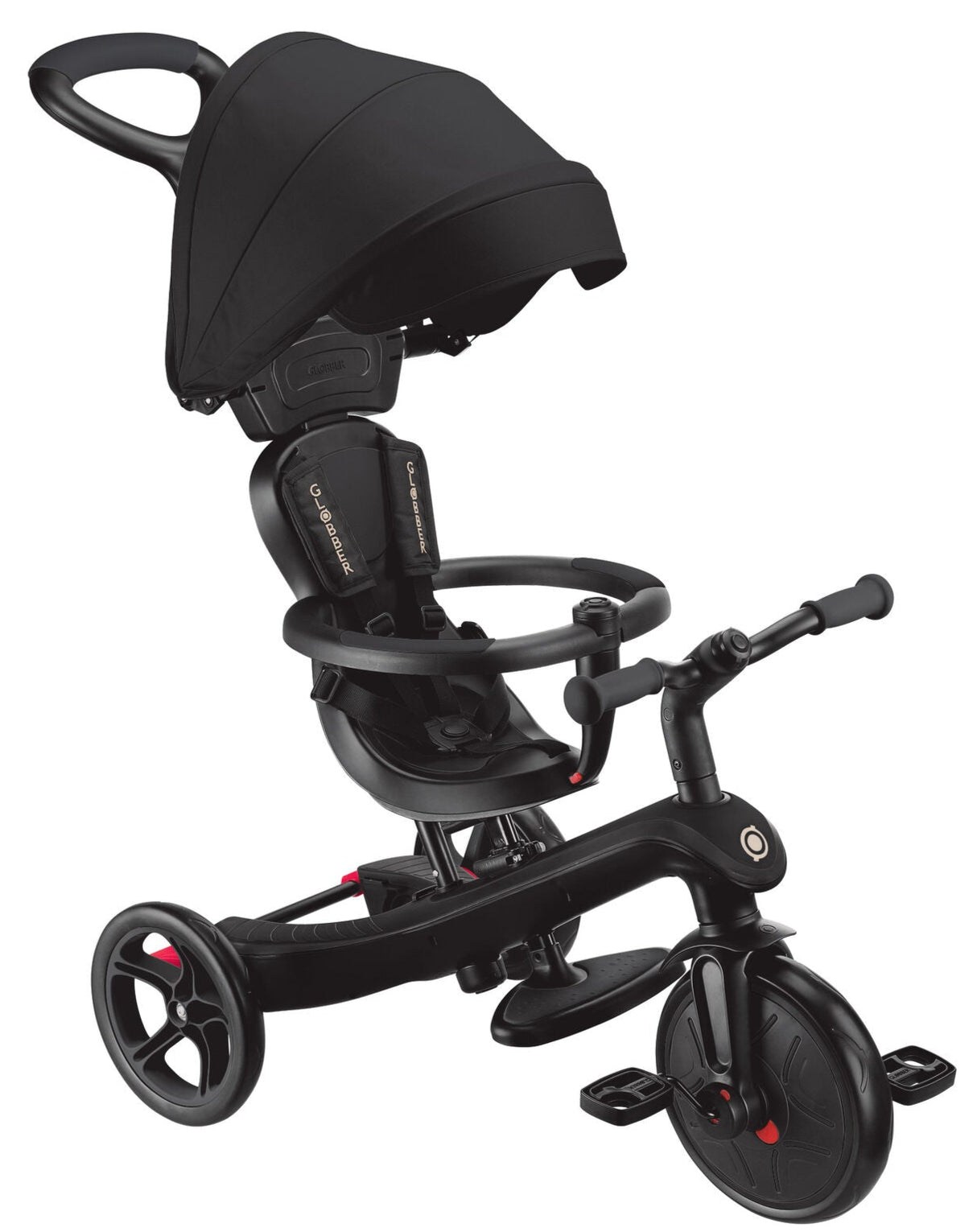 Globber Explorer Trike 4-in-1 Black