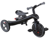 Globber EXPLORER Trike 4in1 DELUXE PLAY -Black/Grey