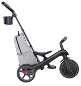 Globber EXPLORER Trike 4in1 DELUXE PLAY -Black/Grey