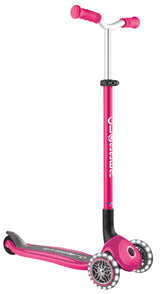 Globber Master with Lights Scooter - Pink