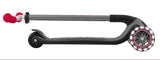 Globber Master with Lights Scooter - Black/Red