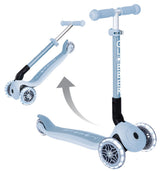 Globber ECOLOGIC JUNIOR Foldable Scooter With Lights