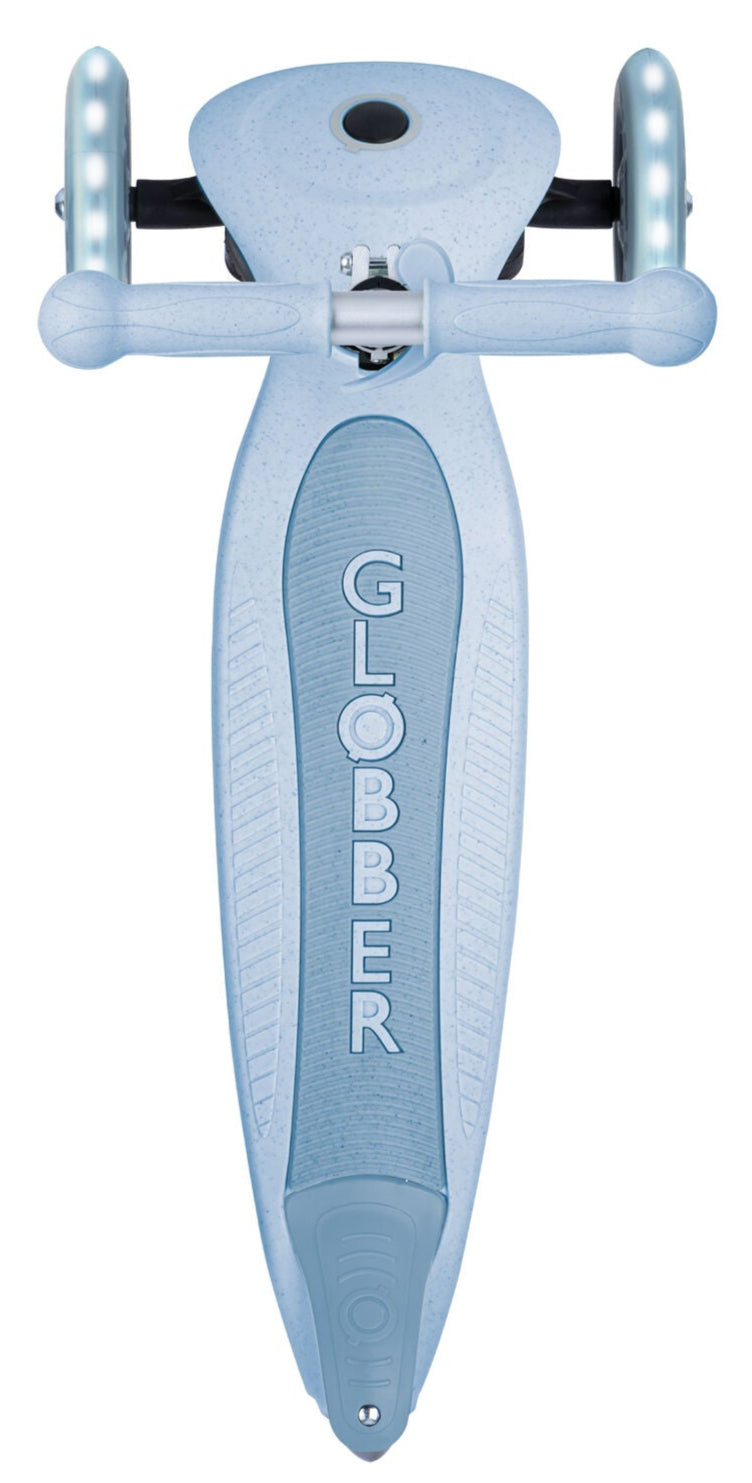 Globber ECOLOGIC JUNIOR Foldable Scooter With Lights
