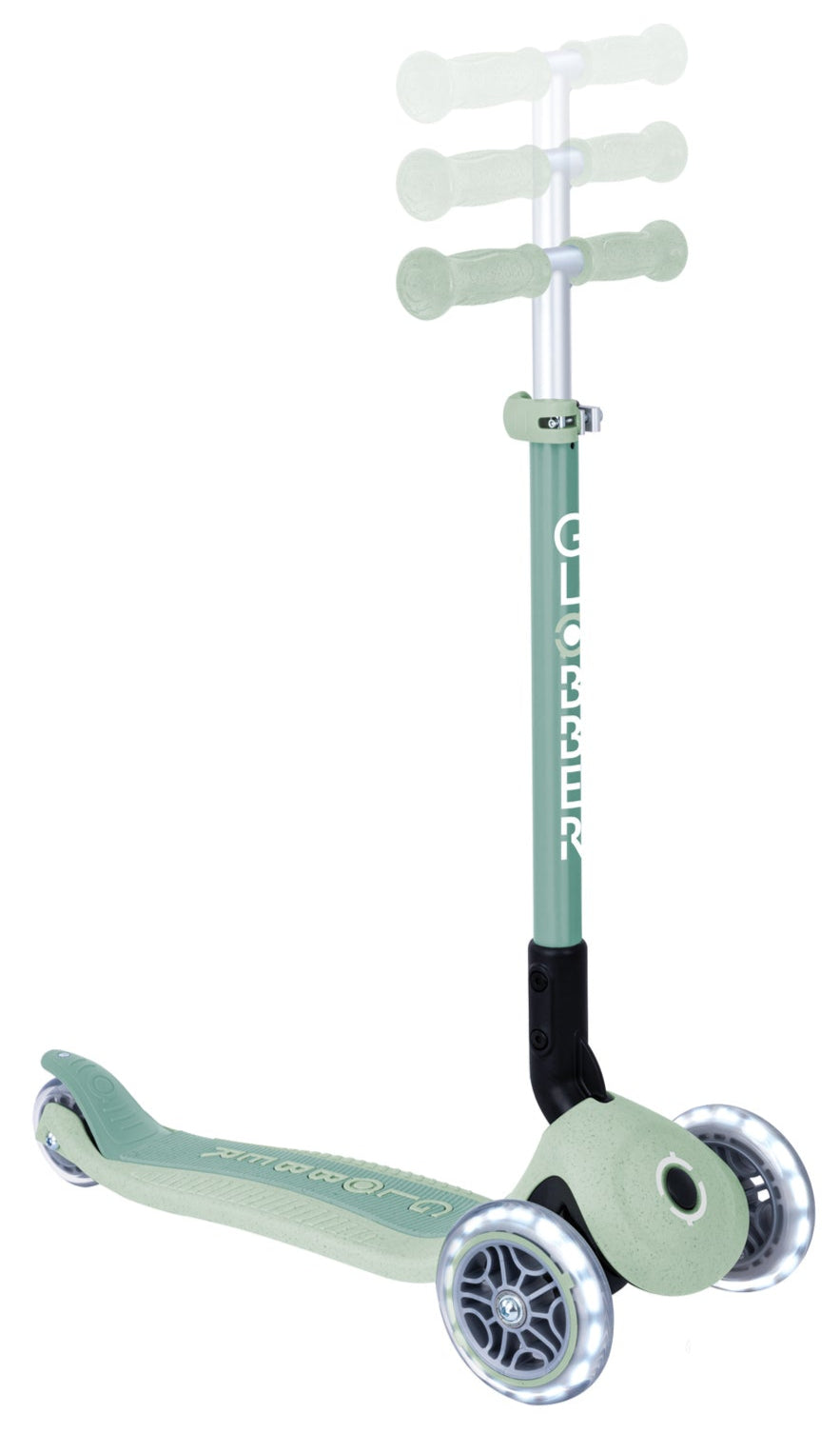 Globber ECOLOGIC PRIMO Foldable Scooter with Lights