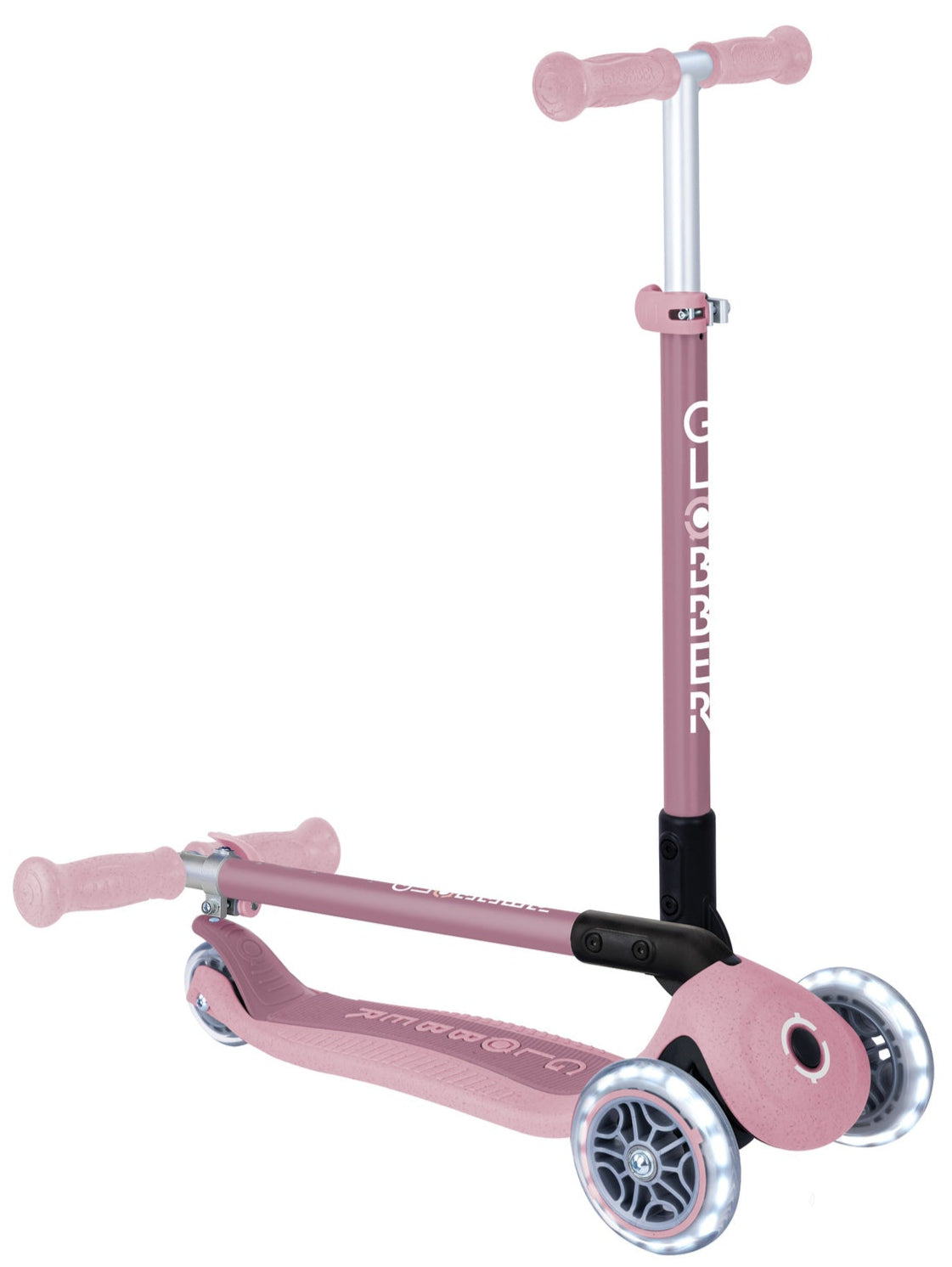 Globber ECOLOGIC PRIMO Foldable Scooter with Lights