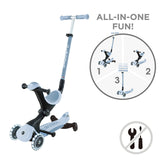 Globber Go Up Deluxe Ecologic 360 - Blueberry