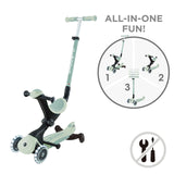 Globber Go Up Deluxe Ecologic 360 - Pistachio