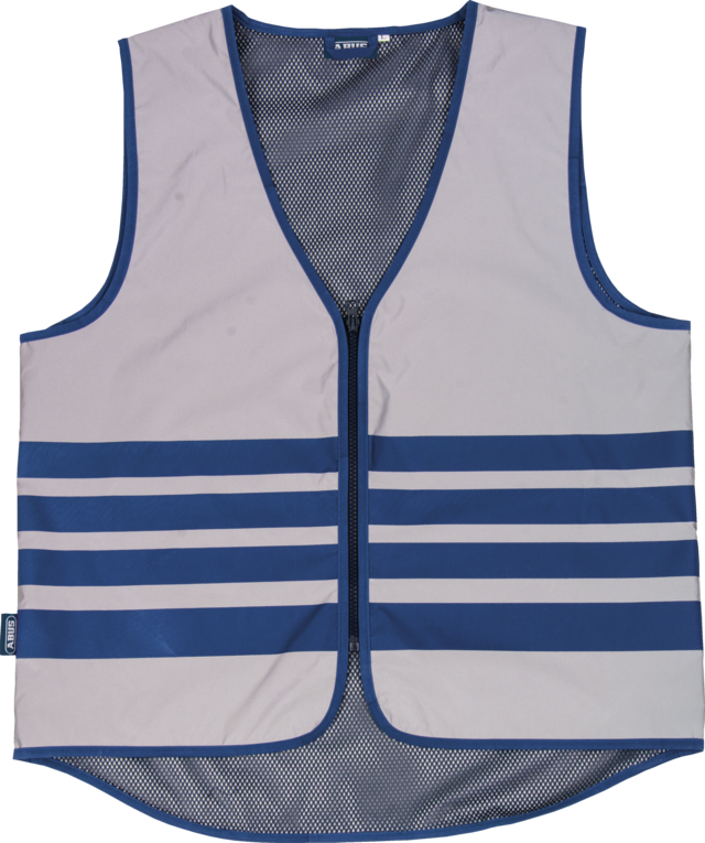 ABUS Lumino Urban Vest Kids Silver