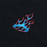 Troy Lee Designs SHORT SLEEVE TEE TORCHED BLACK PRINT FOCUSED