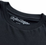 Troy Lee Designs Short Sleeve Tee Heritage Black DETAILS