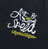 Troy Lee Designs Short Sleeve Tee Heritage Black DETAILS