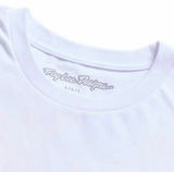 Troy Lee Designs Short Sleeve Tee Heritage White DETAILS