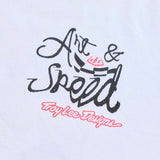 Troy Lee Designs Short Sleeve Tee Heritage White DETAILS